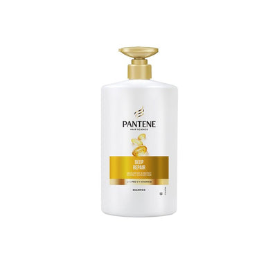 Pantene Hair Science Deep Repair Shampoo with Pro-V & Vitamin B for Damage Repair - 1L