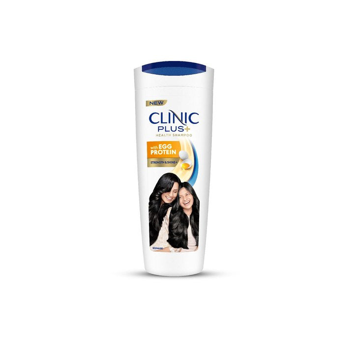 Clinic Plus Strength & Shine Shampoo with Egg Protein To Boost Hair Shine - 355 ml