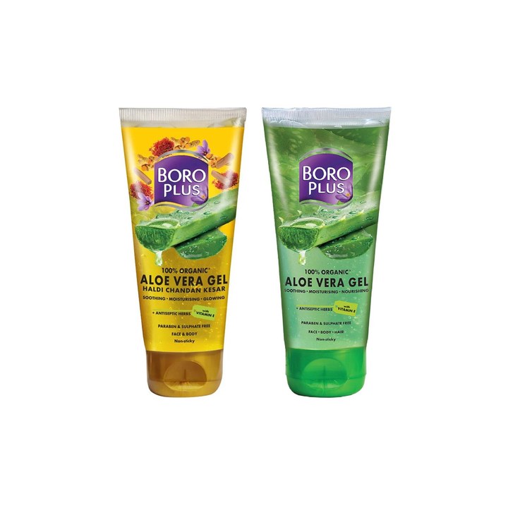 BOROPLUS Set of 2 Aloe Vera Organic Gel - 150ml each