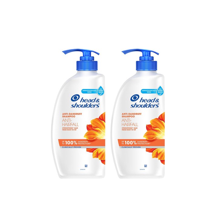 Head & Shoulders Set of 2 Anti-Dandruff Anti-Hairfall Shampoo - 650ml each