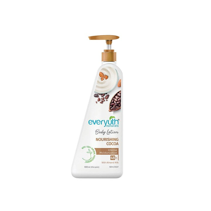 everyuth Naturals Nourishing Cocoa Intense Moisturization Non Sticky Body Lotion - 500ml