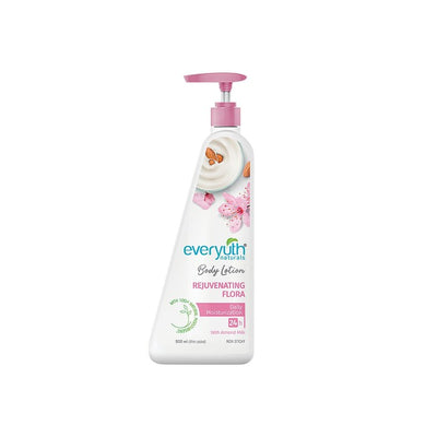 everyuth Naturals Rejuvenating Flora Daily Moisturization Non Sticky Body Lotion - 500ml