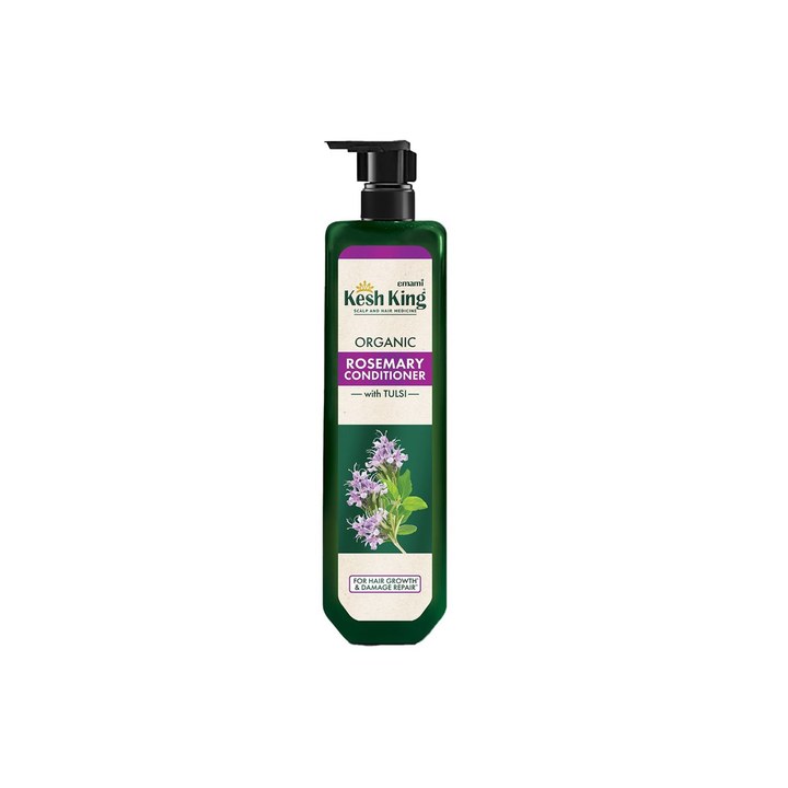 Kesh King Organics Rosemary Conditioner with Tulsi to Reduce Frizz & Hairfall - 200ml