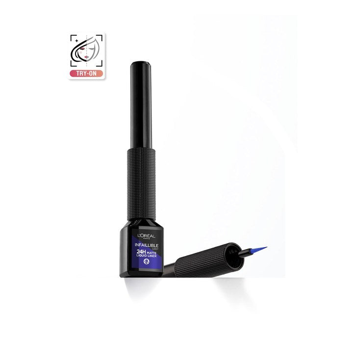 LOreal Paris Infaillible Grip 24H Matte Liquid Eyeliner 5.7 g - Blue 02