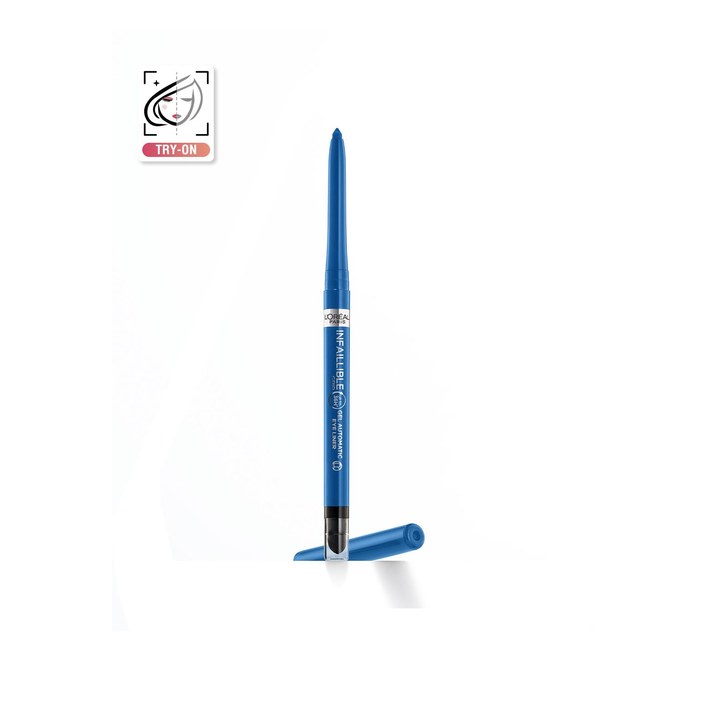LOreal Paris INFAILLIBLE GRIP Upto 36H Gel Automatic Eye Liner 5 g - Electric Blue 006