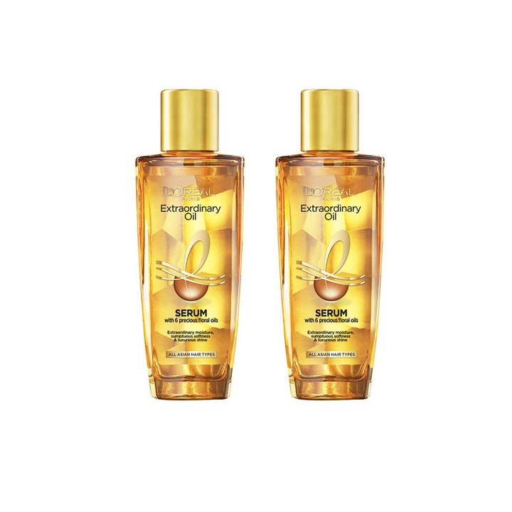 LOreal Paris Set of 2 Extraordinary Oil Hair Serum - 30ml each