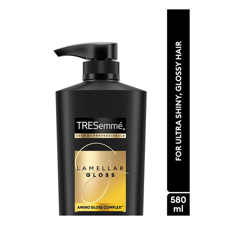 TRESemme Lamellar Gloss Salon HD Shine Amino Gloss Complex Professional Shampoo - 580ml