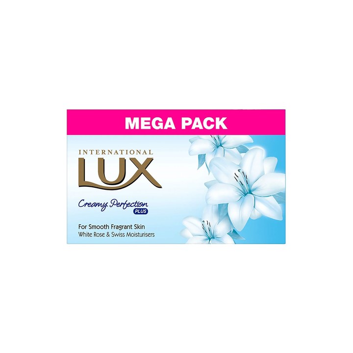 LUX Set Of 4 International Creamy Perfection Plus Moisturizer Bathing Soap - 500g