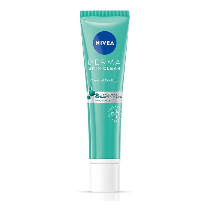 Nivea Derma Skin Clear Chemical Exfoliator With Salicylic & Glycolic Acid - 40ml