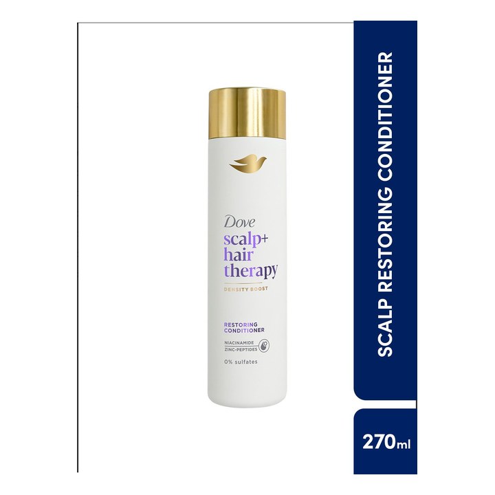 Dove Scalp+Hair Therapy Sulphate Free Density Boost Restoring Conditioner - 50 ml