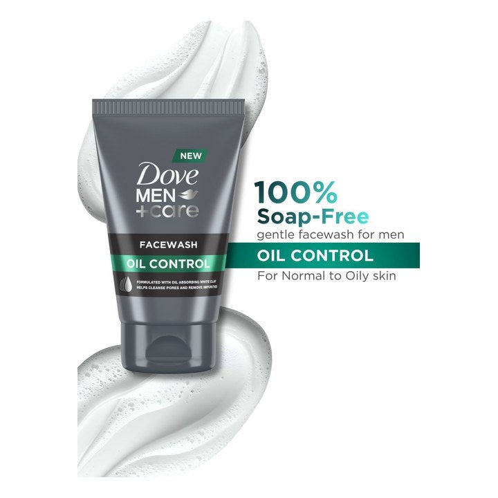 Dove Men Care Oil Control Facewash With Vitamin B3 & Glycerin - 100ml