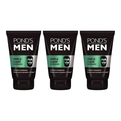 Ponds Men Set of 3 Acno Clear Oil Control Face Wash - 100 g each