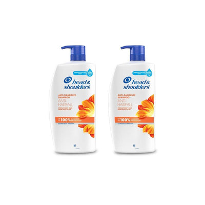Head & Shoulders Set of 2 Anti-Hairfall & Anti-Dandruff Shampoo - 1L each