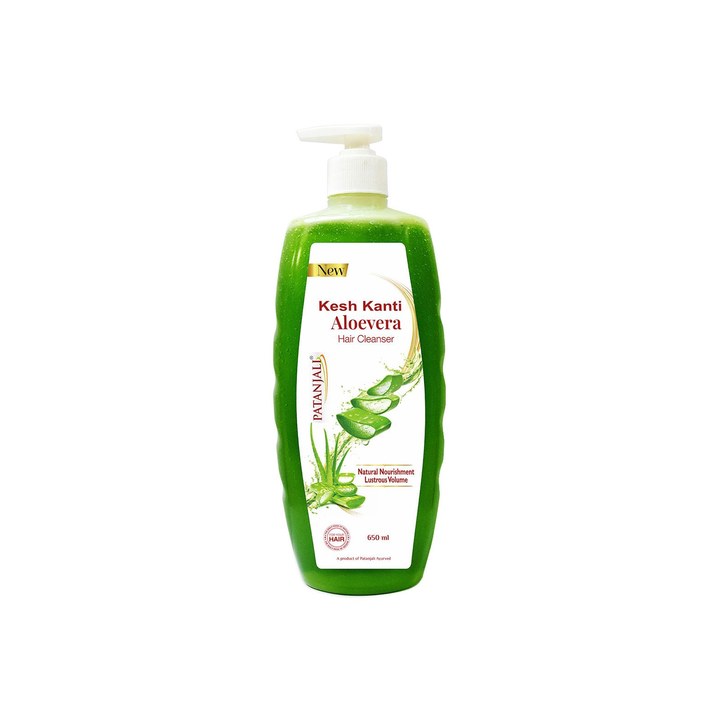 Patanjali Kesh Kanti Aloevera Hair Cleanser for Natural Nourishment - 650 ml