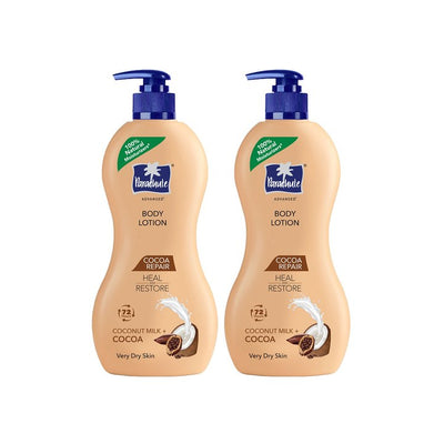 Parachute Advansed Set Of 2 Cocoa Repair Body Lotion for Intense Moisture - 400ml each