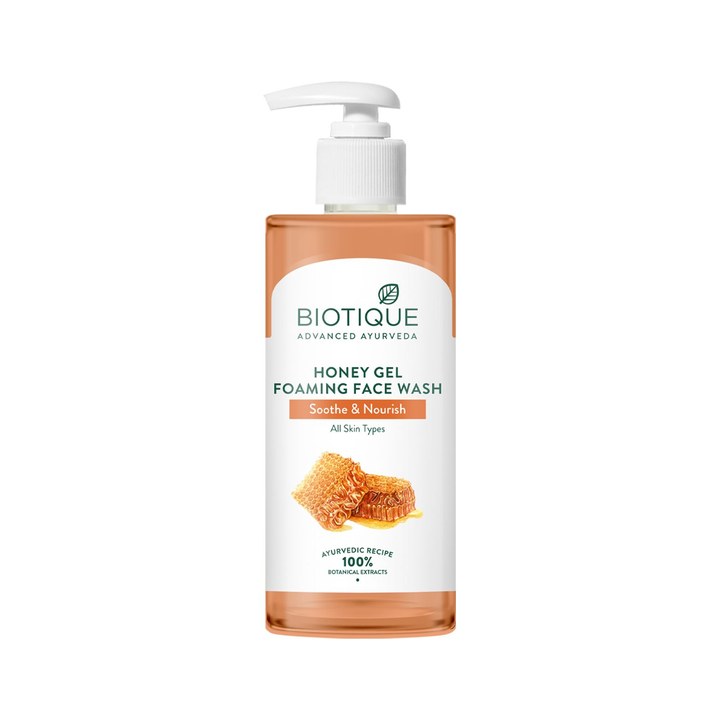Biotique Honey Gel Soothe & Nourish Foaming Face Wash - 300ml
