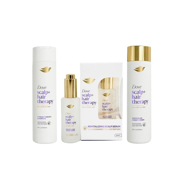 Dove Scalp+Hair Therapy 3-Step Hair Care Combo