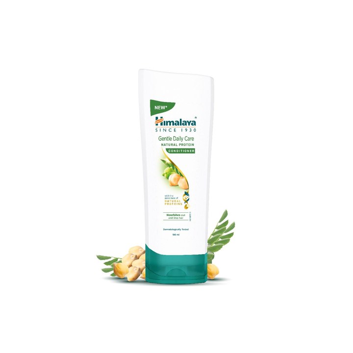 Himalaya Gentle Daily Care Natural Protein Conditioner with Chickpea & Hibiscus - 180 ml