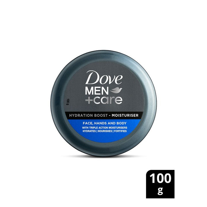 Dove Men +Care Hydration Boost Moisturizer with Vitamin B3 for Refreshed Skin - 100 g