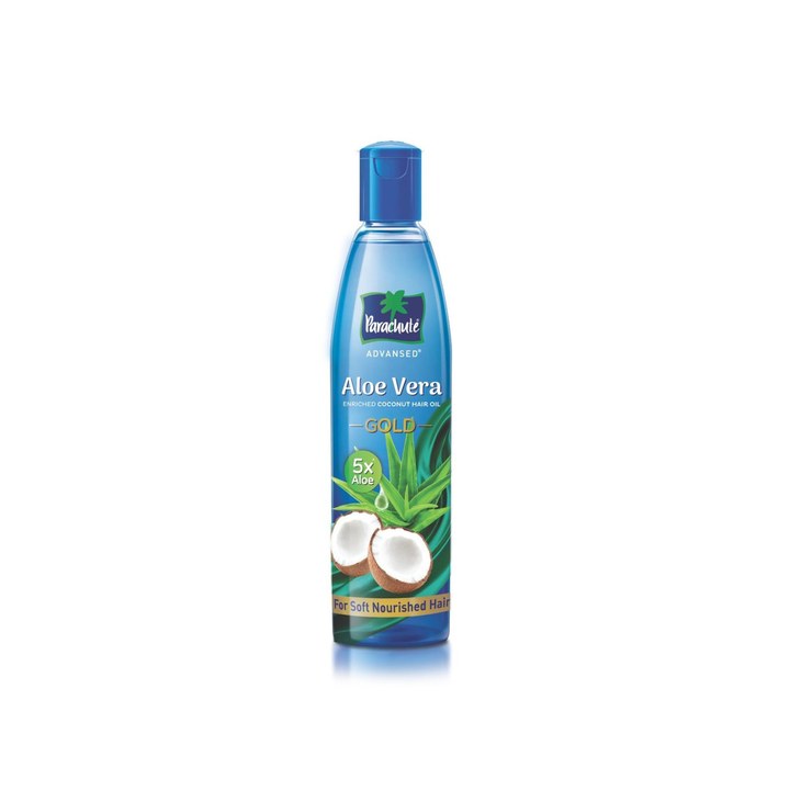Parachute Advansed Aloe Vera Gold Enriched Coconut Hair Oil for Nourished Hair - 600 ml
