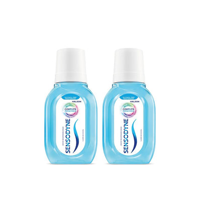 Sensodyne Set of 2 Complete Protection+ Mouthwash for Sensitivity Protection - 100 ml each