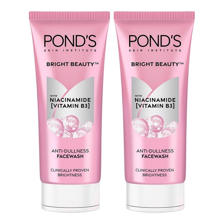 Ponds Set of 2 Bright Beauty Facewash with Niacinamide - 100g each