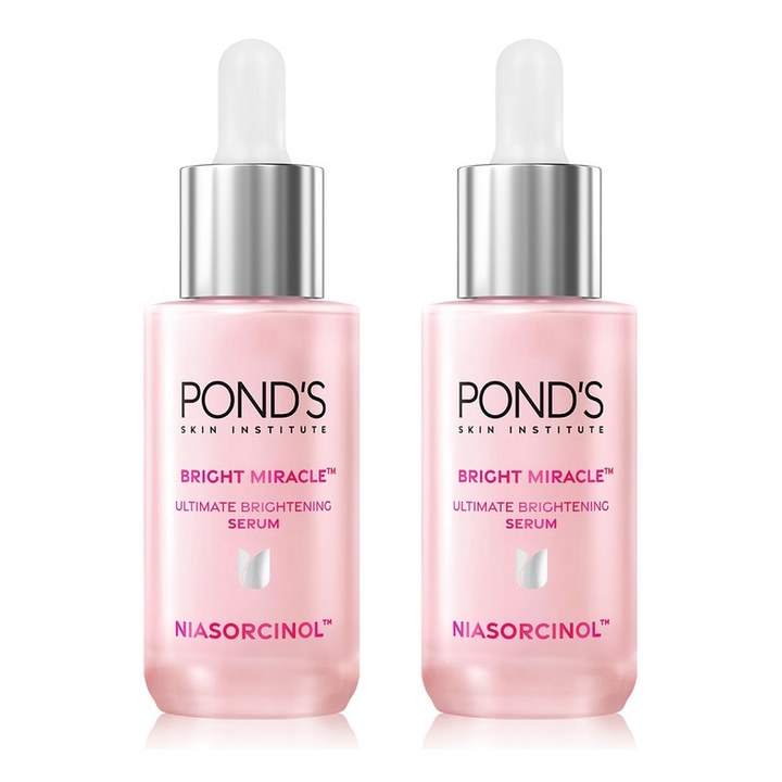 Ponds Set of 2 Bright Miracle Ultimate Brightening Serum with Niasorcinol - 15ml