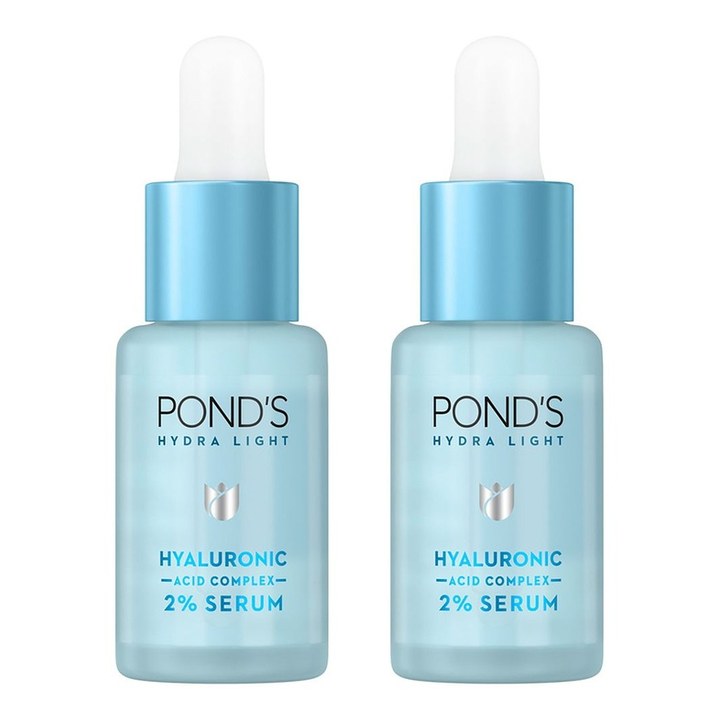 Ponds Set of 2 Hydra Light Hyaluronic Acid Complex 2% Face Serum - 14ml each