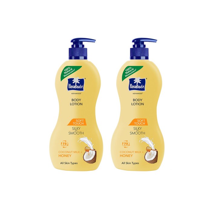 Parachute Set Of 2 Advansed Soft Touch Body Lotion - 400ml Each