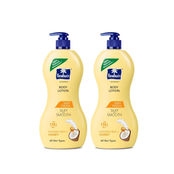 Parachute Set Of 2 Advansed Soft Touch Body Lotion - 600ml Each