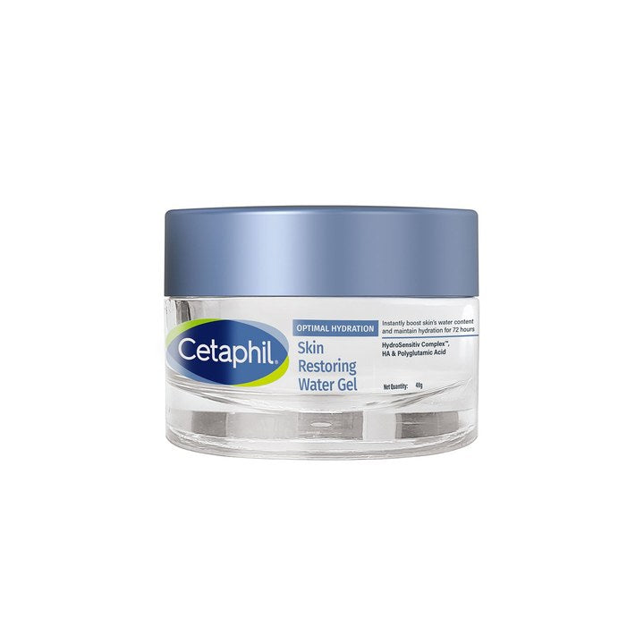 Cetaphil Optimal Hydration Restoring Water Gel with Hyaluronic & Polyglutamic Acid - 48 g