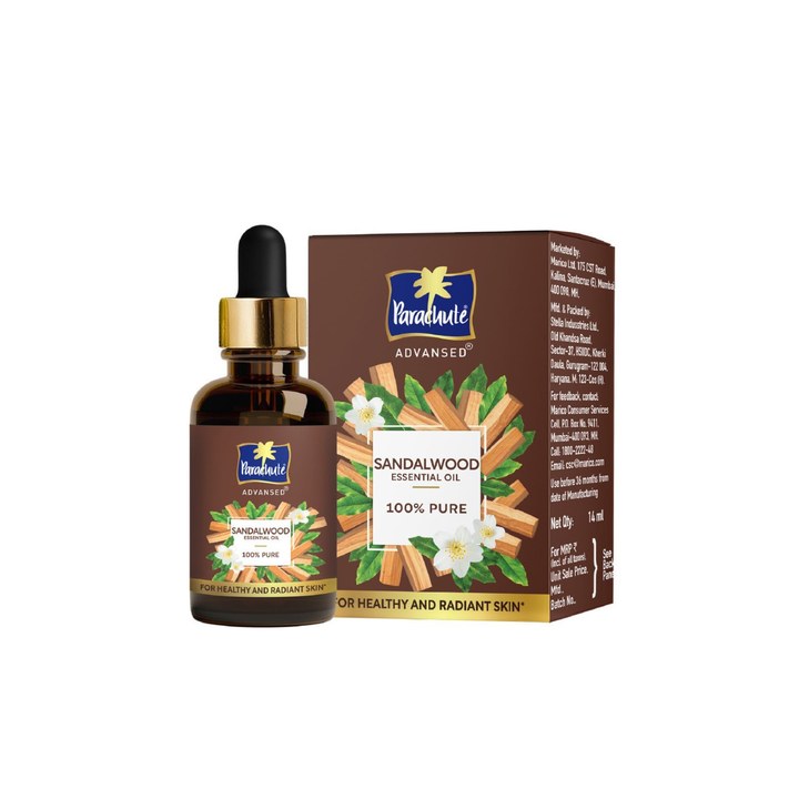 Parachute Advansed Pure Sandalwood Essential Oil - 14 ml