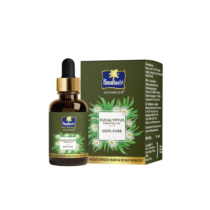 Parachute Advansed Pure & Natural Eucalyptus Essential Oil - 14 ml