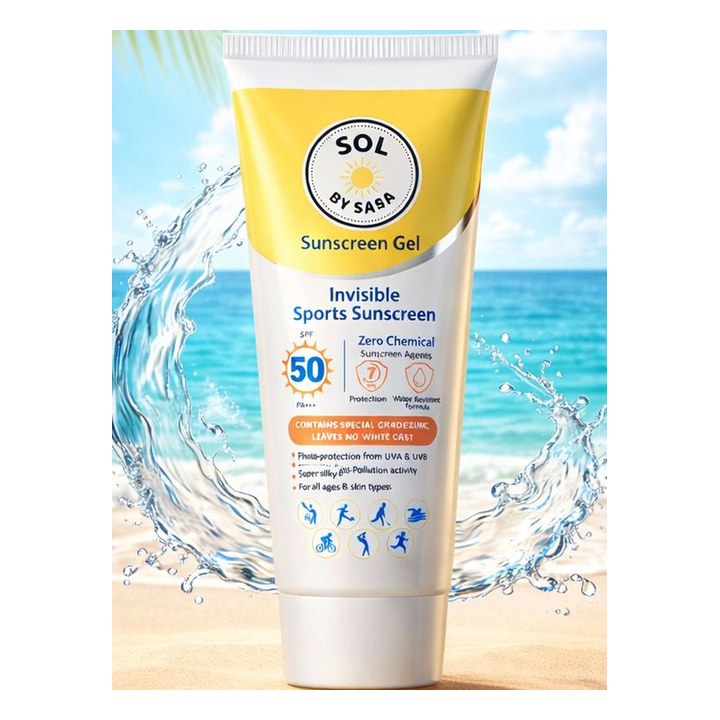 SASA Invisible SPF 50 Sports Sunscreen - 50 g