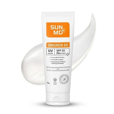 sunMD Sunscreen With SPF 55 PA++++ UV Protection - 30 g