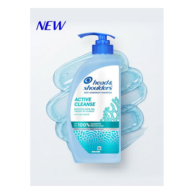 Head & Shoulders Active Cleanse Anti Dandruff Shampoo - 750 ml