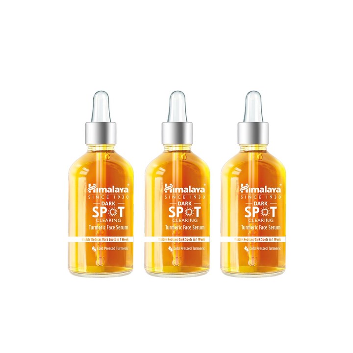 Himalaya Set of 3 Dark Spot Clearing Turmeric Face Serum - 30 ml each