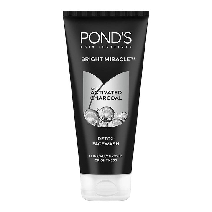 Ponds Bright Miracle Detox Facewash with 10X Power of Charcoal - 200g
