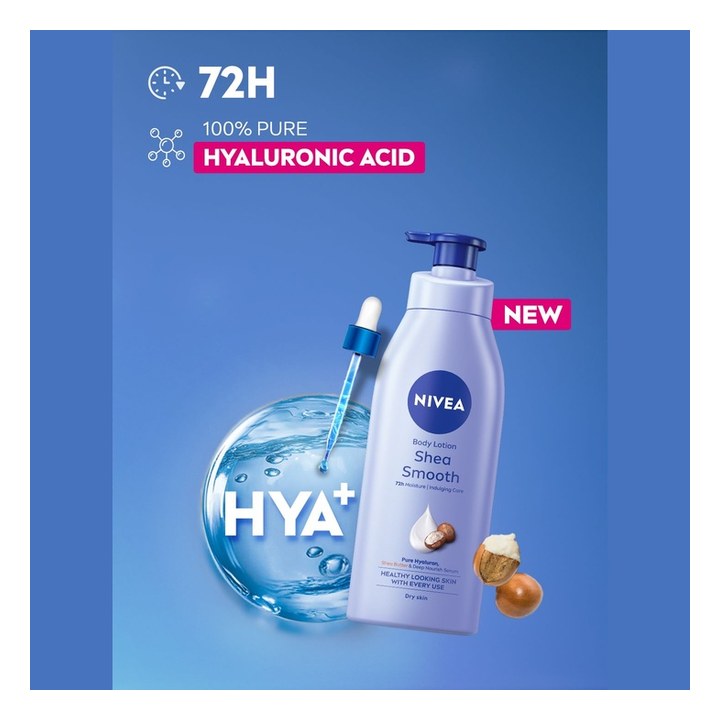 Nivea Smooth Milk Body Lotion For Dry Skin - 400 ml
