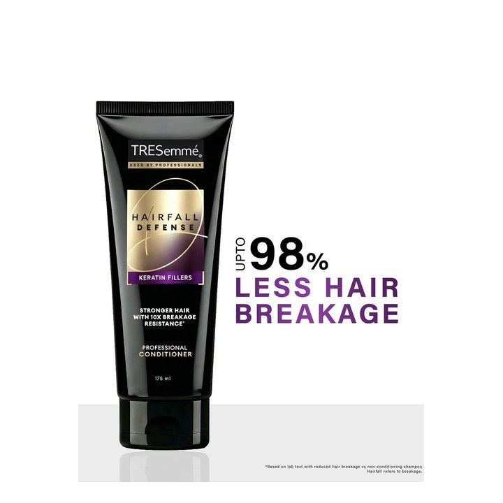 TRESemme Hair Fall Defence Conditioner with Keratin for Hair Fall Control - 190 ml