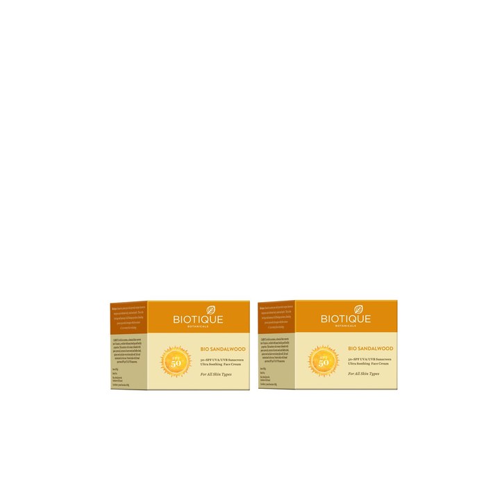 Biotique Soothing Sunscreen Cream SPF 50+ Duo