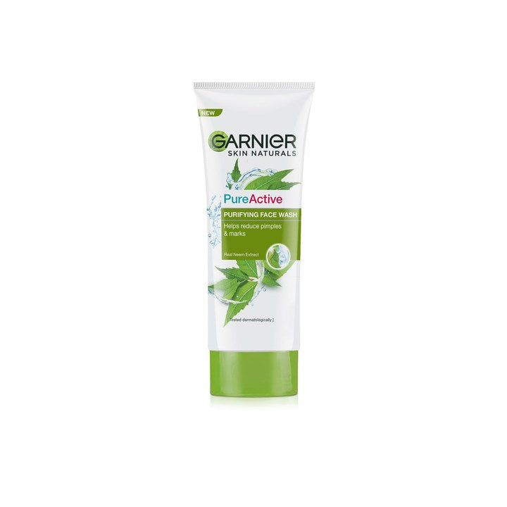 Garnier Skin Naturals Pure Active Neem Face Wash 100g