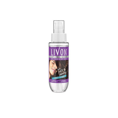 Livon Hair Serum For Dry & Rough Hair For 24 Hour Frizz-free Smoothness - 100ml