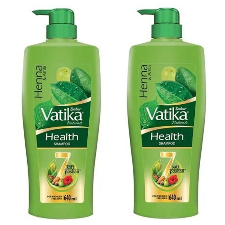 Dabur Henna and Amla Health Shampoo (640 ml) (1280 ml)