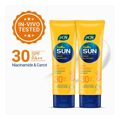 Joy Sunscreen SPF 30 PA++ Broad Spectrum (100 ml x 2 Pack)
