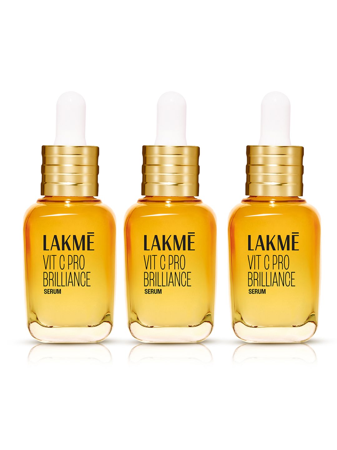 Lakme Set Of 3 Vitamin C Pro Brillance Serum - 15ml Each