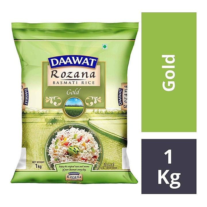 Daawat Rozana Gold Basmati Rice : 1 kg