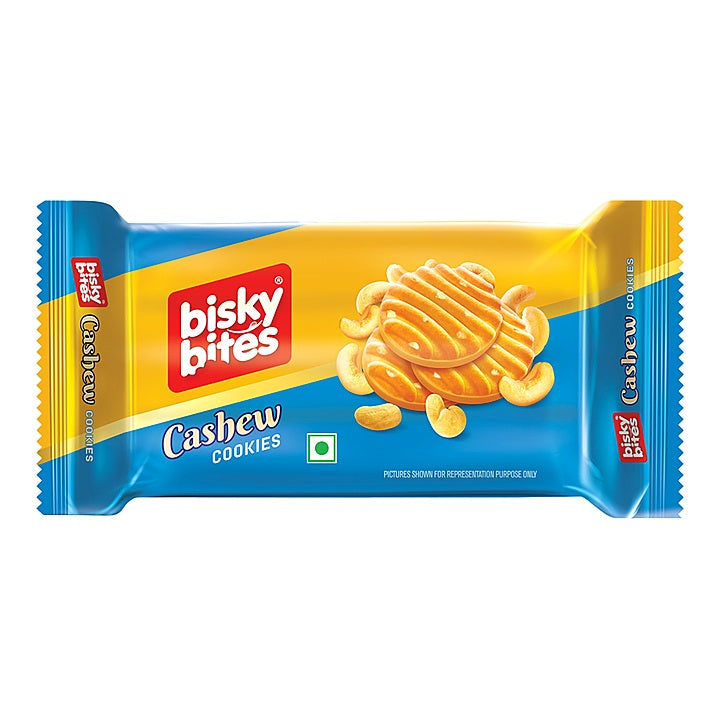 Biskybites Cashew Cookies : 200 g