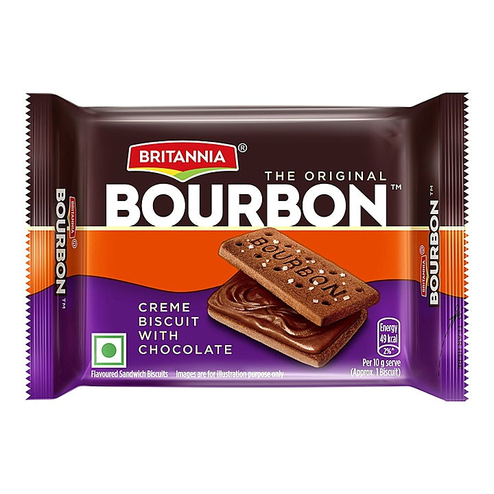 Britannia Bourbon The Original Biscuits : 50 g