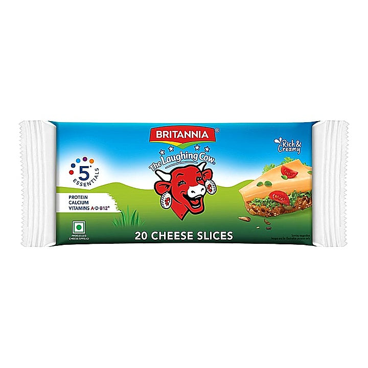 Britannia Cheese Slices : 400 g